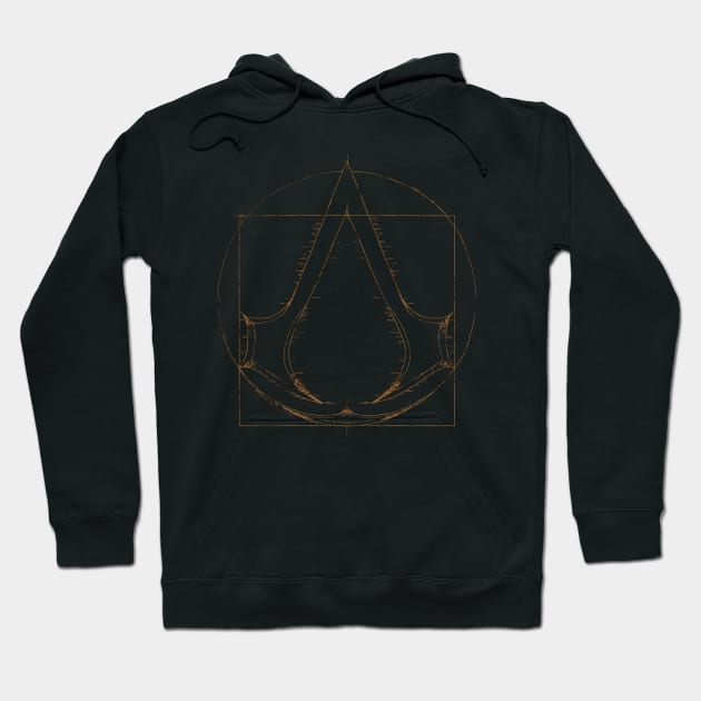 vitruvian da vinci Hoodie by mahashop